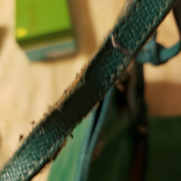 Coach Green tote. - Picture 4 of 5